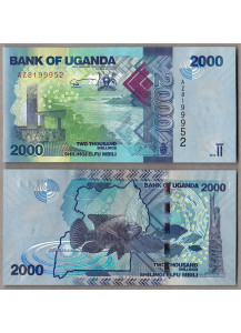 UGANDA 2000 Shillings 2013-15 Fds